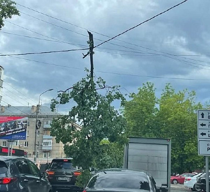  В Ивановской области снова ожидается сильный ветер 